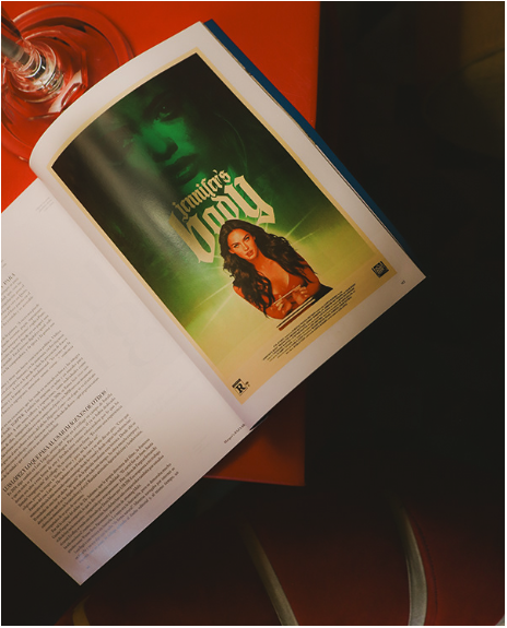 Publicación con afiche de Jennifer's Body